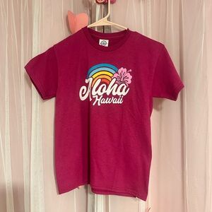Aloha Hawaii Kids T-Shirt - Red